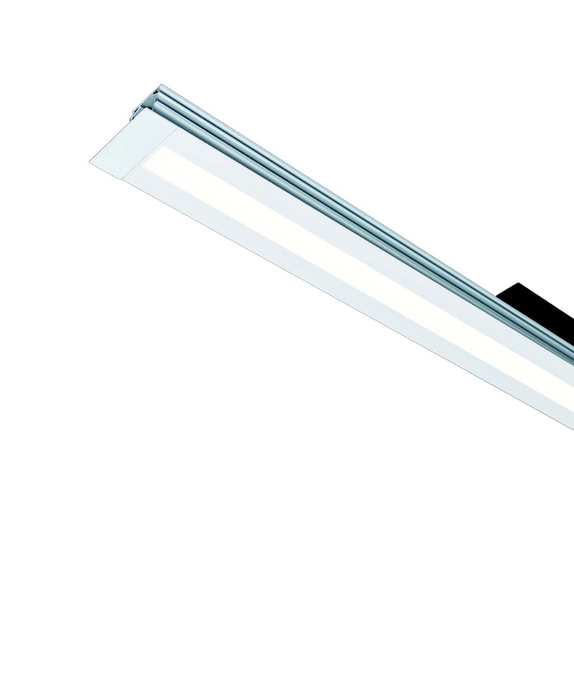 1.5" Wide LED Recessed Linear Light for Hard Ceilings (Sheetrock Only)