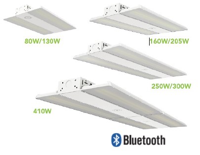 Led Linear white finish. Multiple sizes