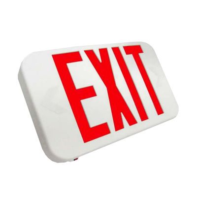 Compact Thermoplastic Exit Sign