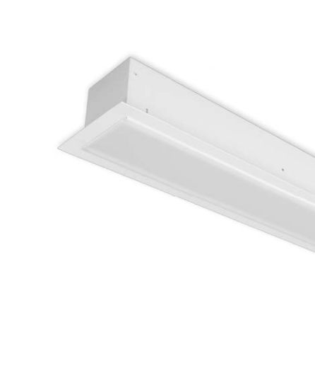 Recessed LED With Recessed Flange- white