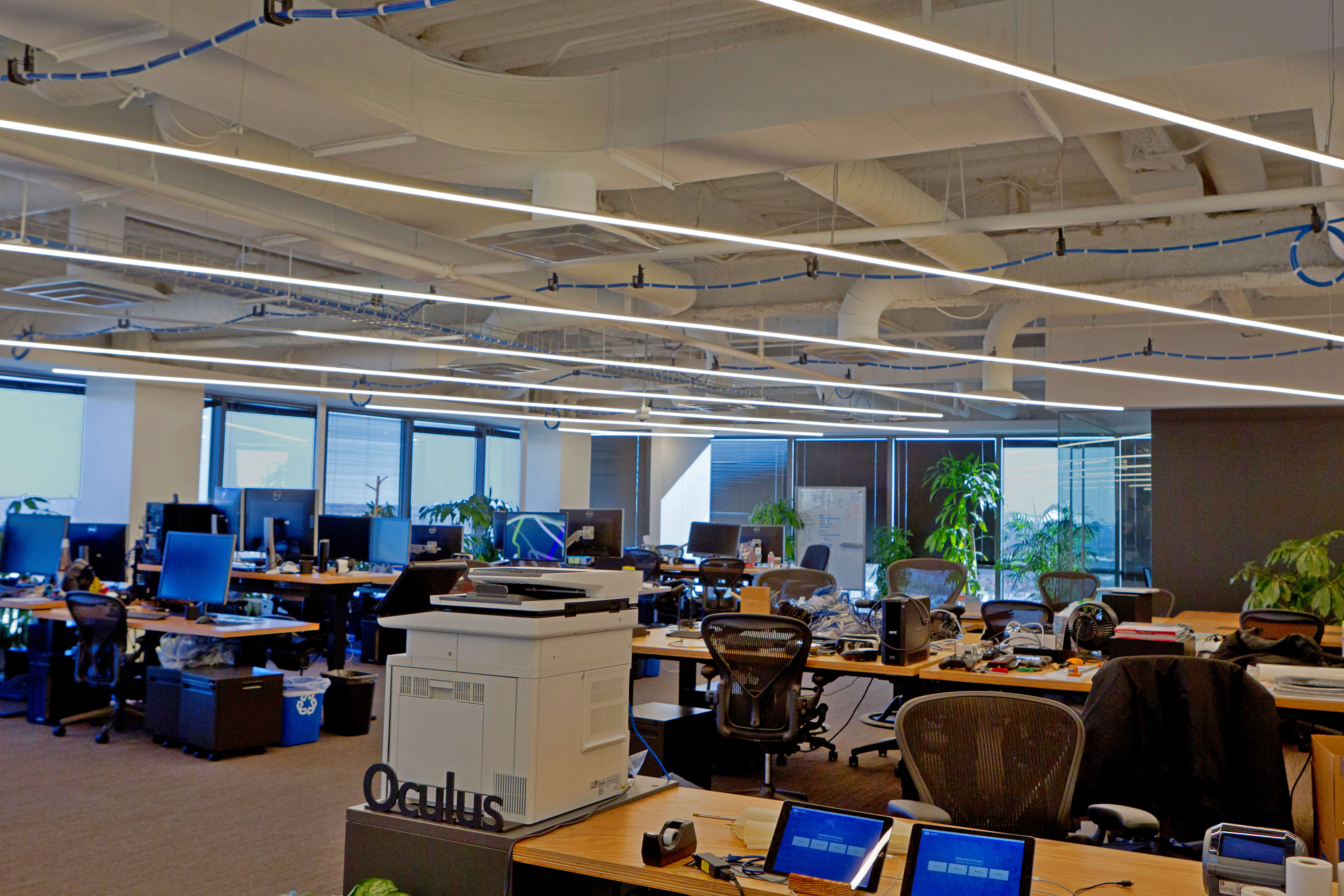 Retrofit Office Lighting